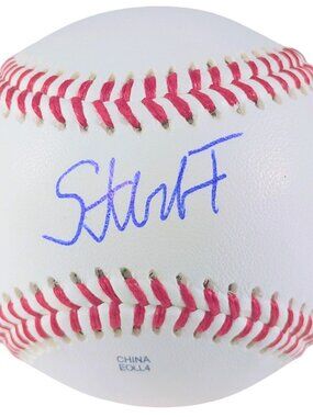 Sterlin Thompson Signed Baseball Colorado Rockies Autograph Proof COA